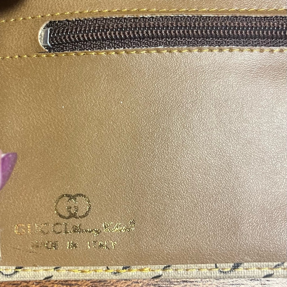 Gucci Beige and Brown Card Holder/wallet - Picture 5 of 5